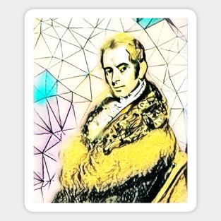 Washington Irving Portrait | Washington Irving Artwork 2 Magnet